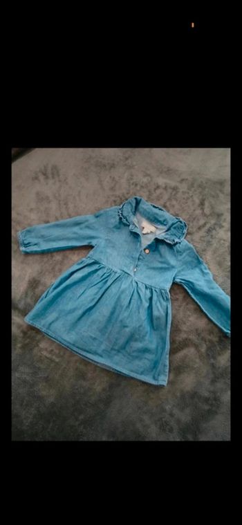 Robe Légère effet jeans 12 mois