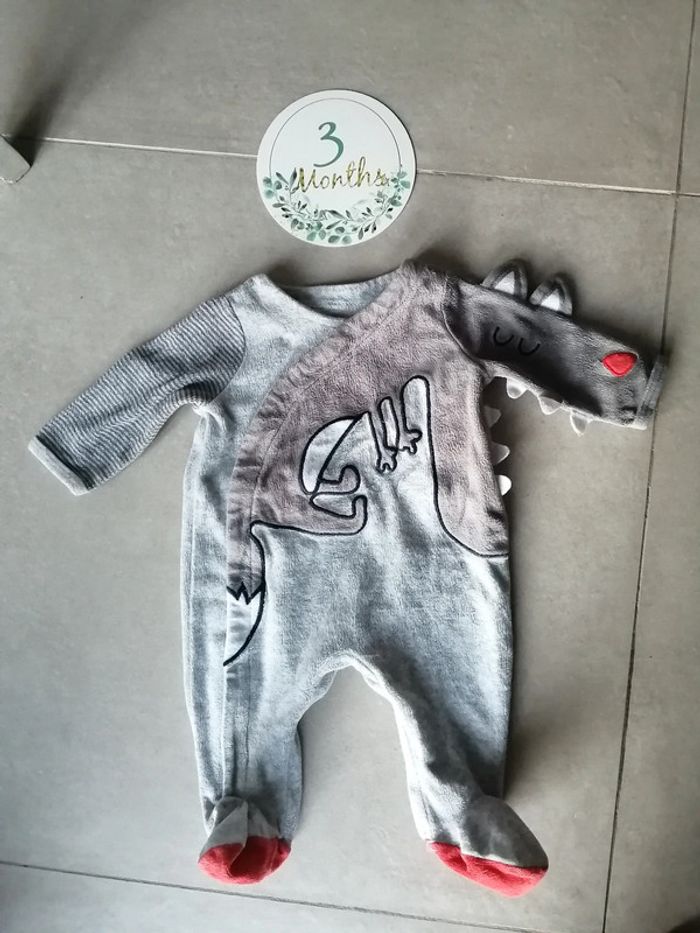 Pyjama dpam 3 mois loup