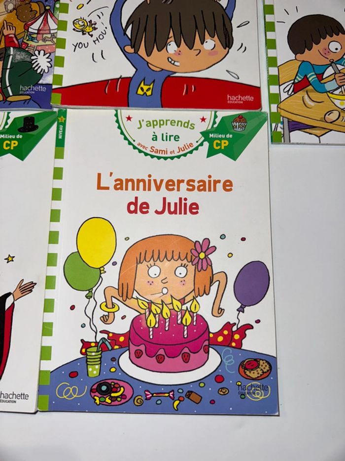 Lot de 10 livres Sami et julie niveau milieu de CP - photo numéro 7