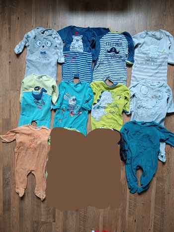Lot pyjamas garçon 9 mois