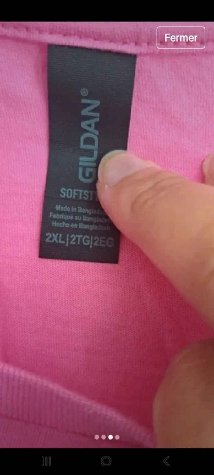 T shirt publicitaire Ricard 2XL - photo numéro 2