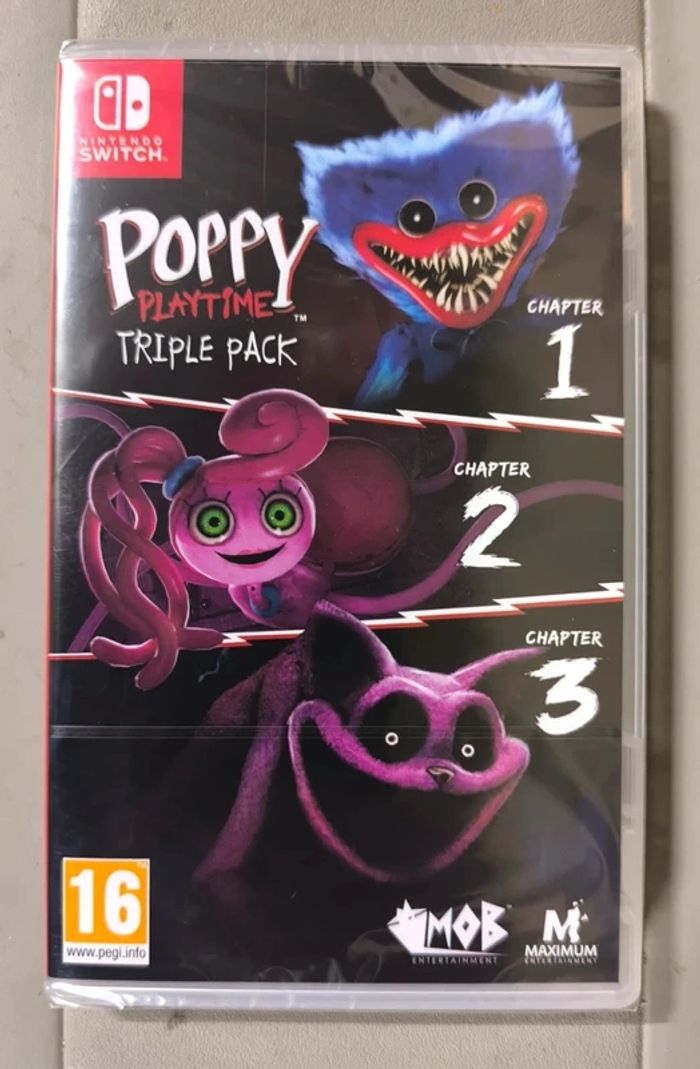 Poppy Playtime Triple Pack