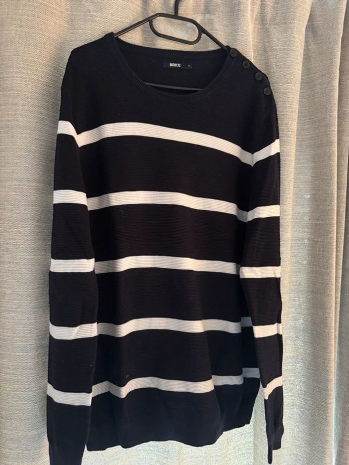 Pull à rayure