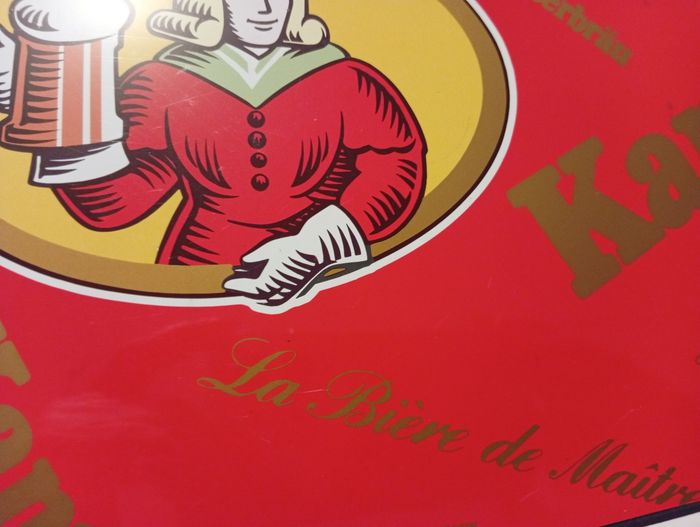 Plateau émaillé vintage kanterbrau - photo numéro 9