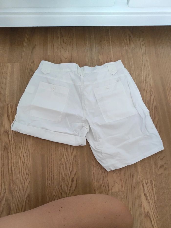 Short blanc femme - photo numéro 4