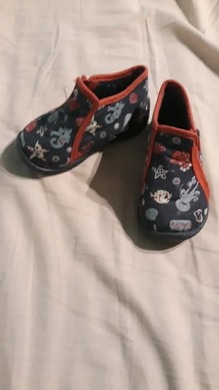 Pantoufle garçon taille 20