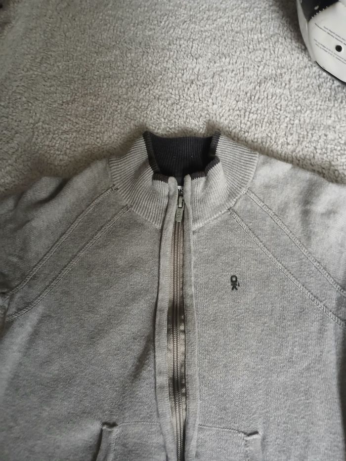 Gilet gris 5 ans Okaïdi - photo numéro 2