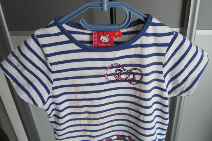 Lot de 3 tee-shirts fille - 3 ans - manches courtes - photo numéro 8