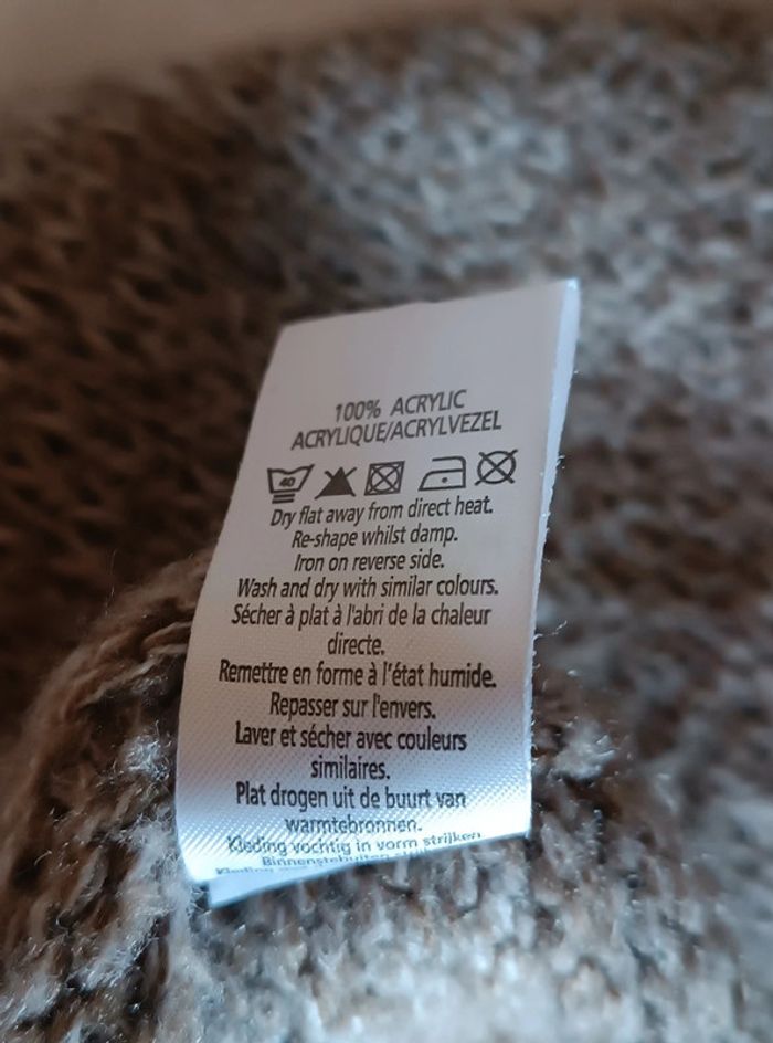 Gilet chaud marron - photo numéro 7