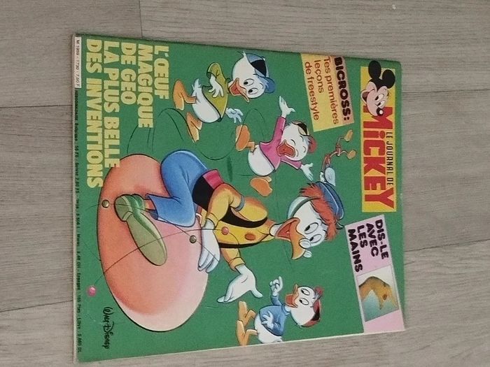 Lot Vintage 7 magazines Journal de Mickey année 1985 L065  7597386520 - photo numéro 10