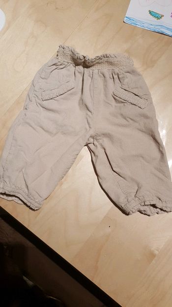 Pantalon velour leger