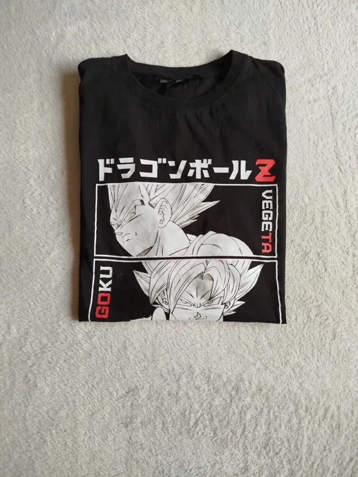 T-shirt noir Dragon Ball Z taille M