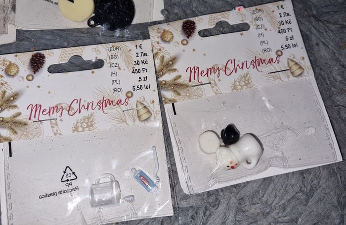 Lot accessoires décoratifs pour village de Noël - photo numéro 4