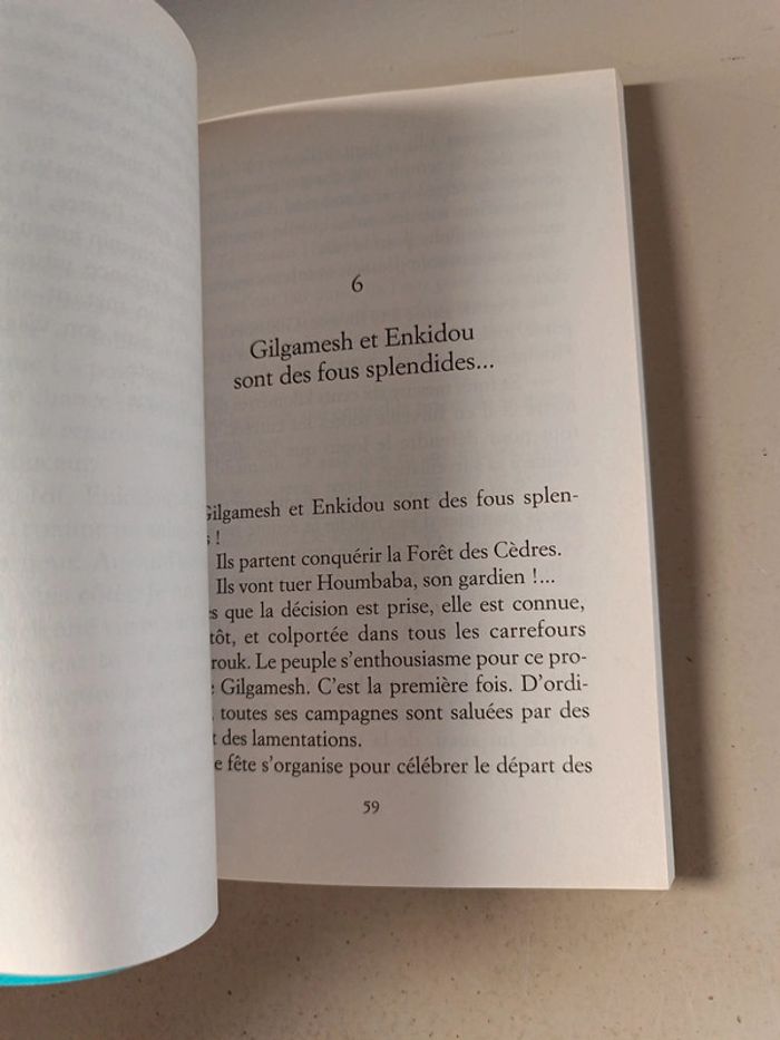 Le premier roi du monde l'épopée de Gilgamesh de Jacques cassabois - photo numéro 10