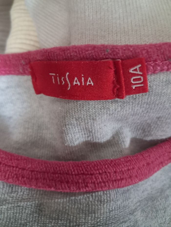 Haut de pyjama hiver tissaia 10 ans - photo numéro 4