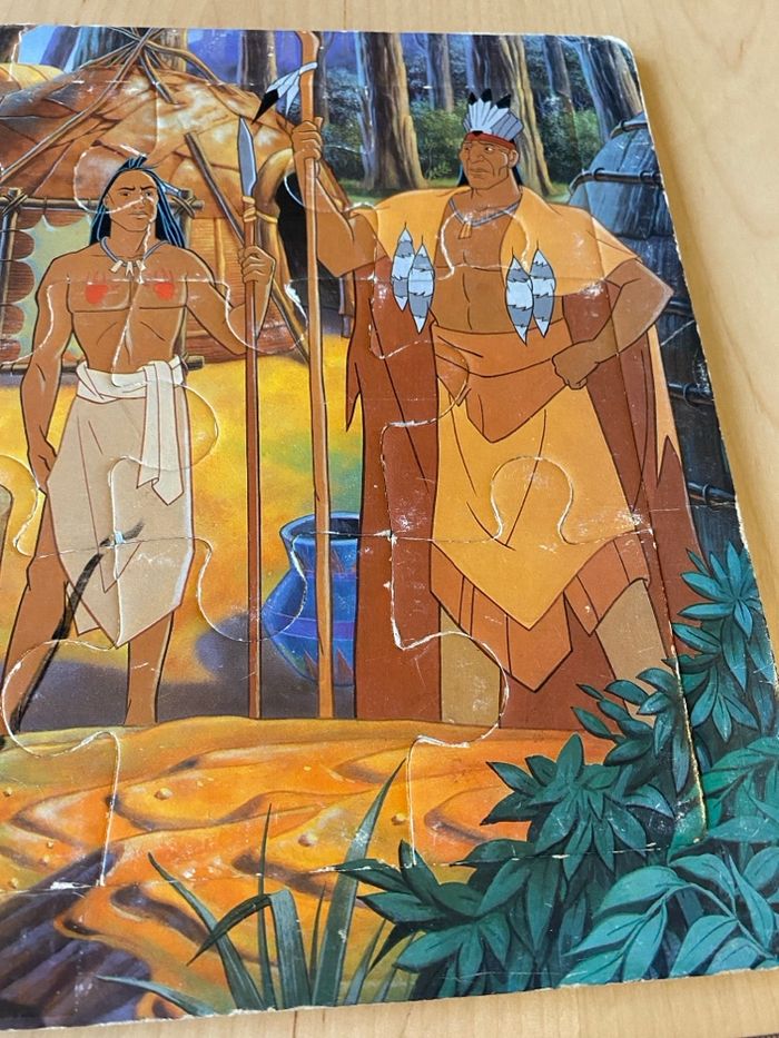 Puzzle 20 pieces Disney Pocahontas légende indienne meiko powathan - photo numéro 5