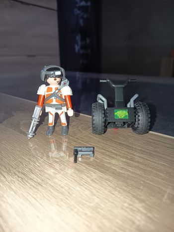Playmobil spécial plus 5296 agent secret et gyropode