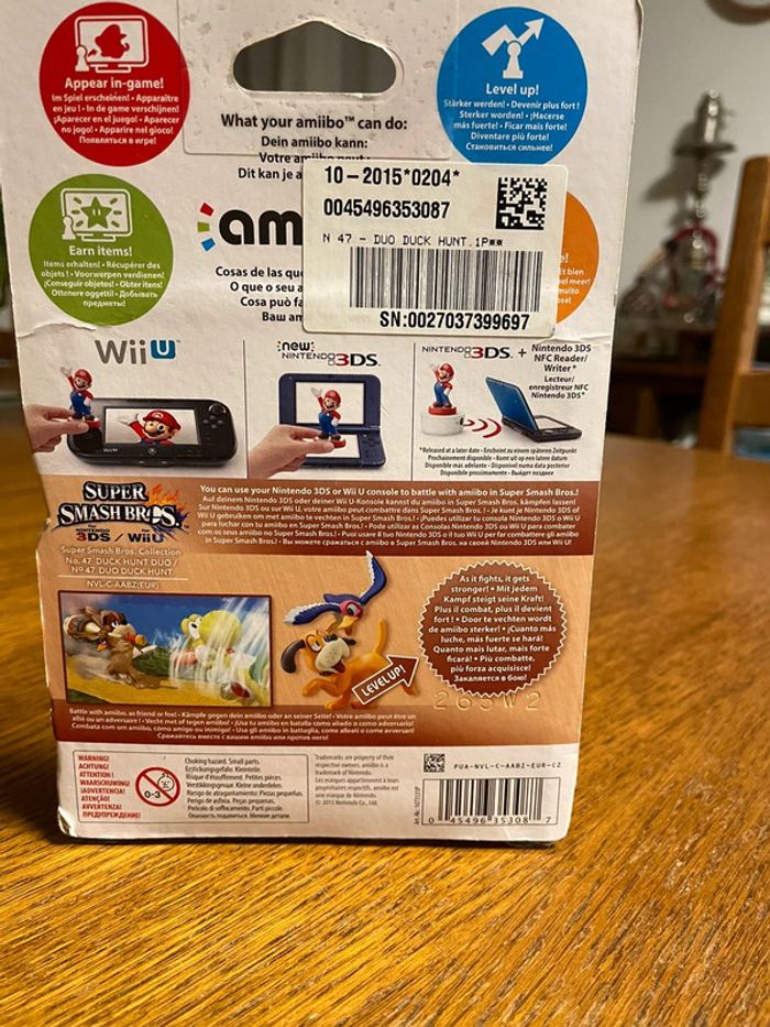 Figurine amiibo Duck Hunt Duo no 47 Neuve - photo numéro 2