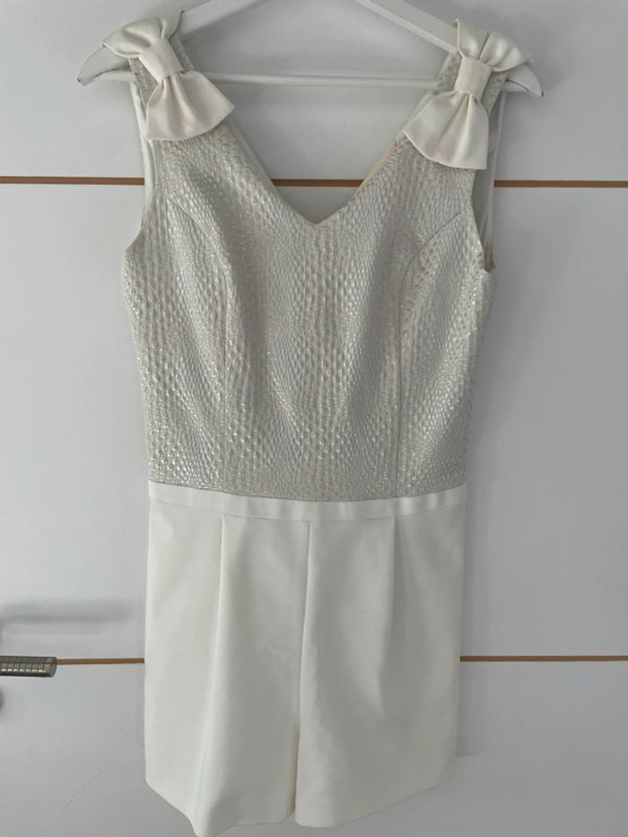 Combishort chic écru 34 Naf Naf - photo numéro 2
