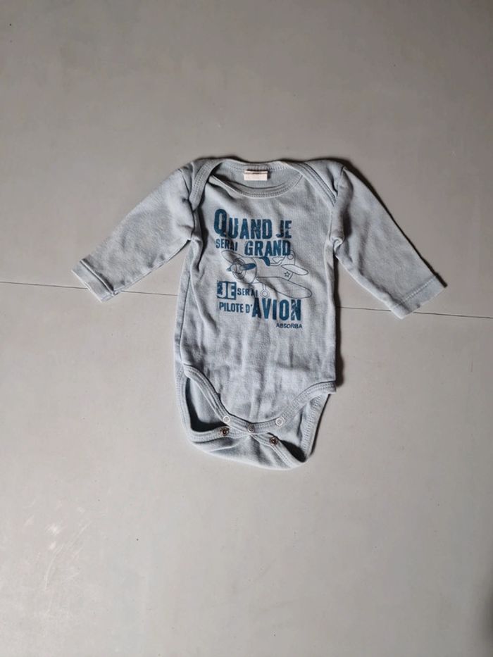 Lot tee-shirts + bodies manches longues - photo numéro 6