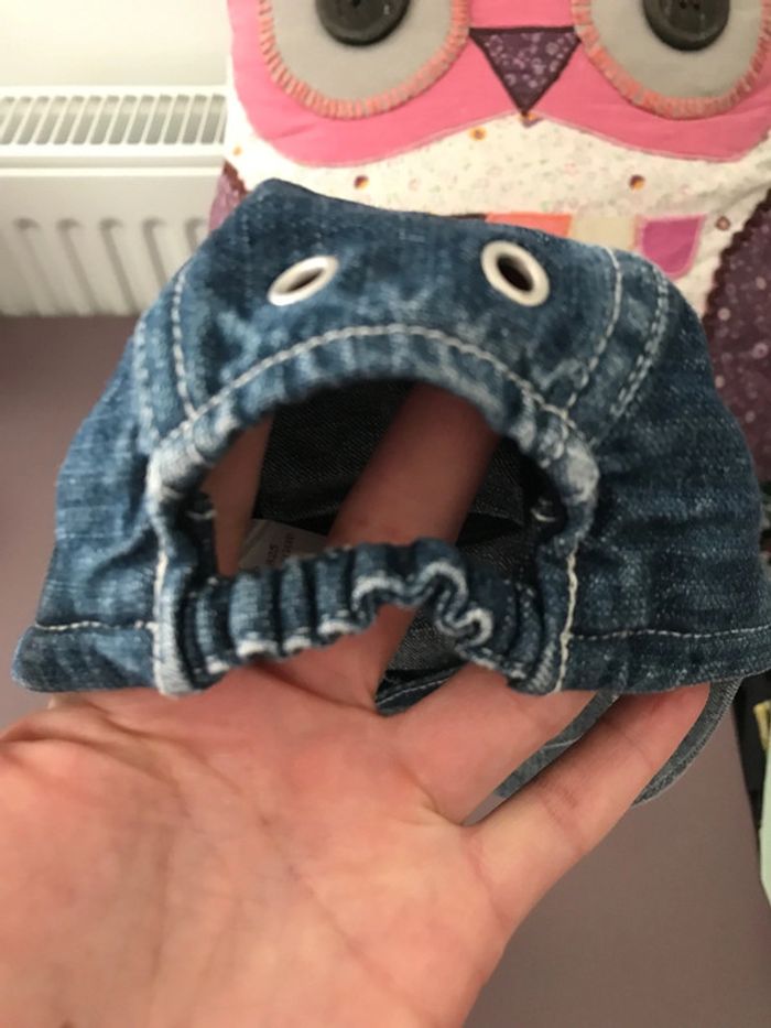 Casquette jean Dkny baby 3/6 mois - photo numéro 4