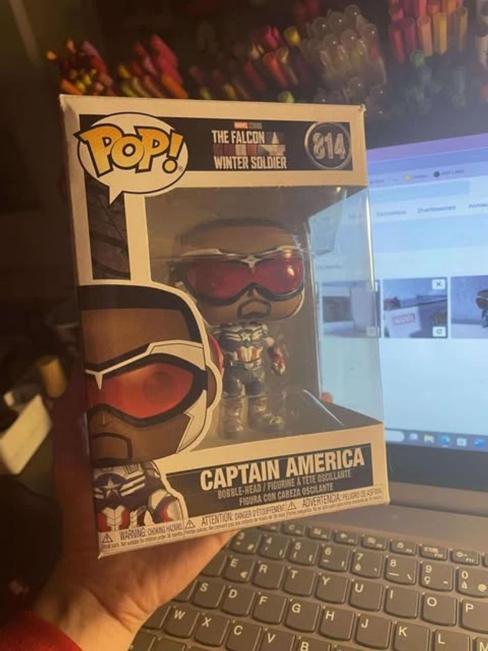 pop captain america / falcon