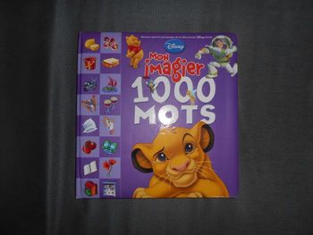 Livre: Mon imagier 1000 mots (Disney)