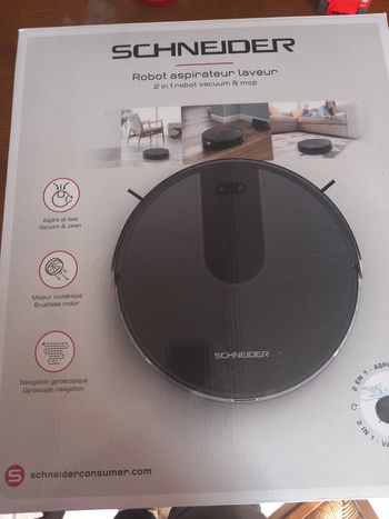 Aspirateur robot 2 en 1