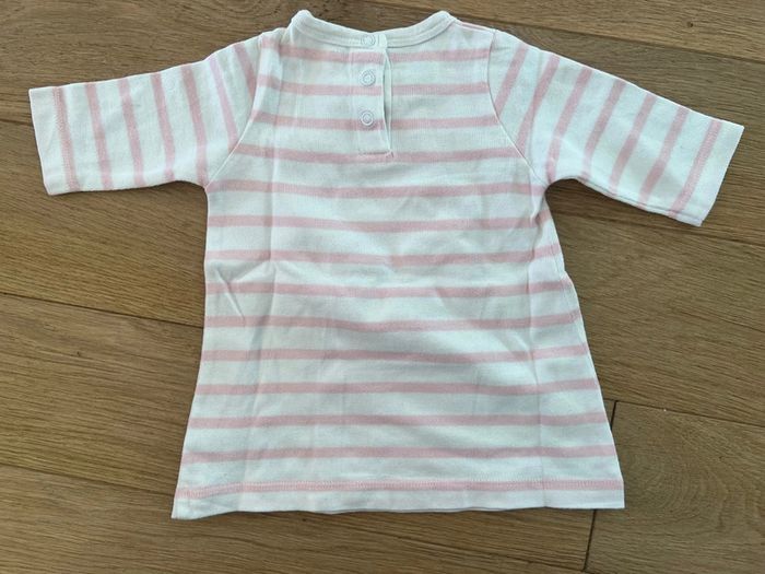 Robe marinière 3 mois petit bateau très bon état - photo numéro 3