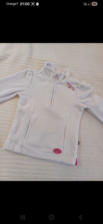 Polaire fille taille 3 ans