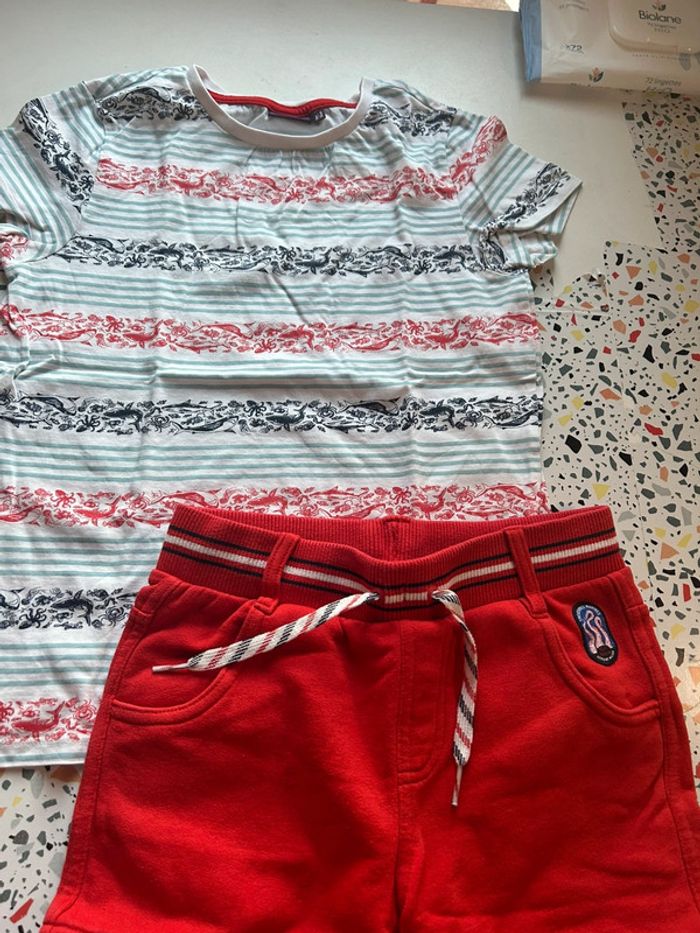 Ensemble short t-shirt sergent major - photo numéro 2
