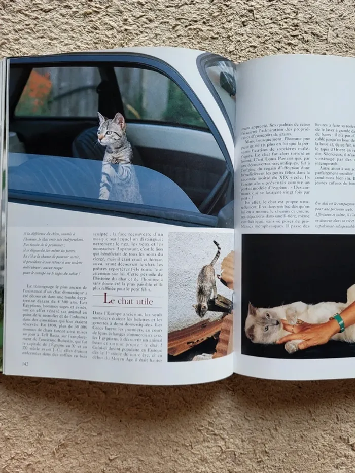 Livre "Les chats, comportement et caractères" - Éditions Atlas - photo numéro 10