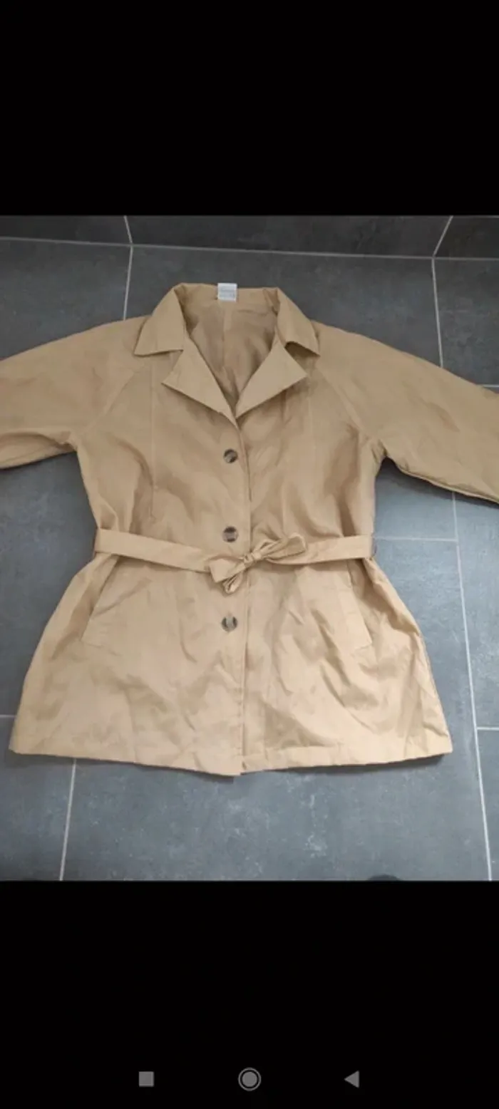Veste légère trench