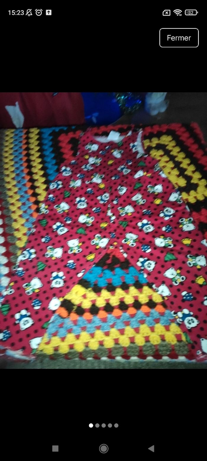 Ancienne salopette bébé e8