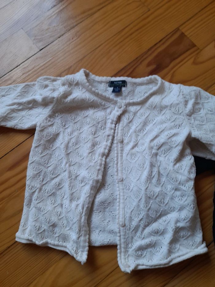 Gilet bébé fille