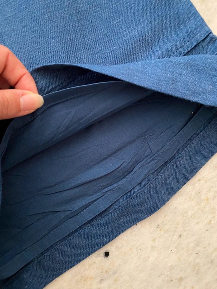 Short bleu marine Kiabi 36 - photo numéro 4