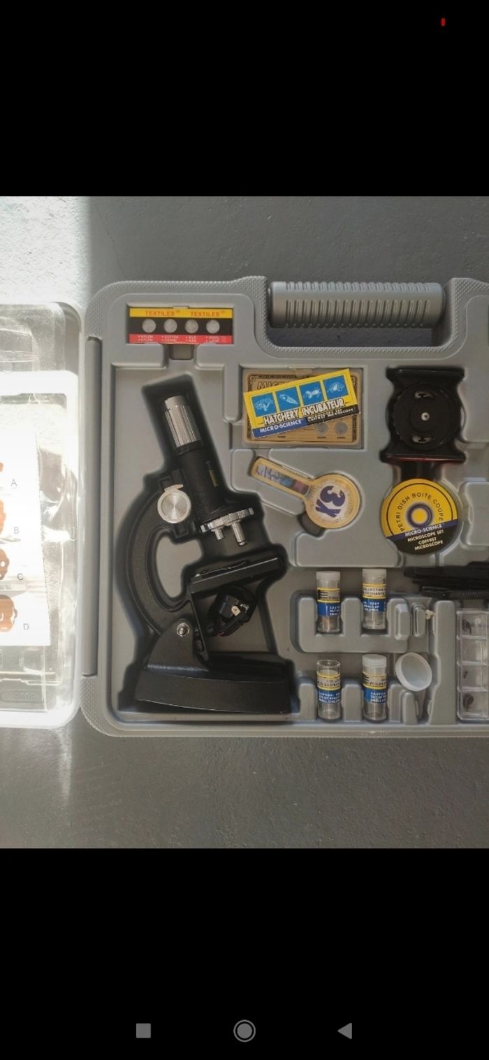 Microscope set Deluxe micro science - photo numéro 2
