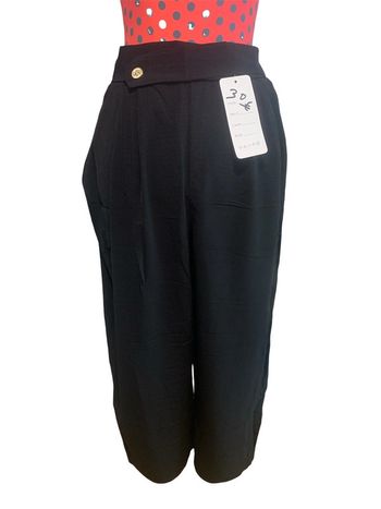 Pantalon noir fluide taille élastique 🍭🍭