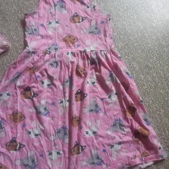 Robe débardeur chats 8/10ans