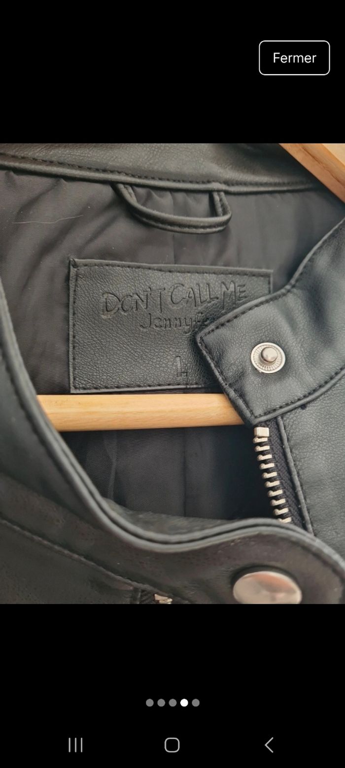 Veste simili-cuir - photo numéro 3
