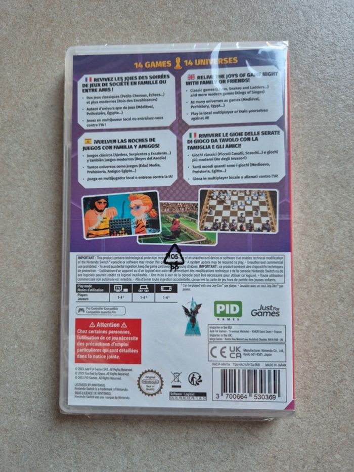 Jeu Nintendo switch Family Fun Night neuf - photo numéro 2