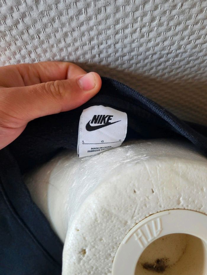 Magnifique sweat noir Nike taille L Ref 15IT213 - photo numéro 4