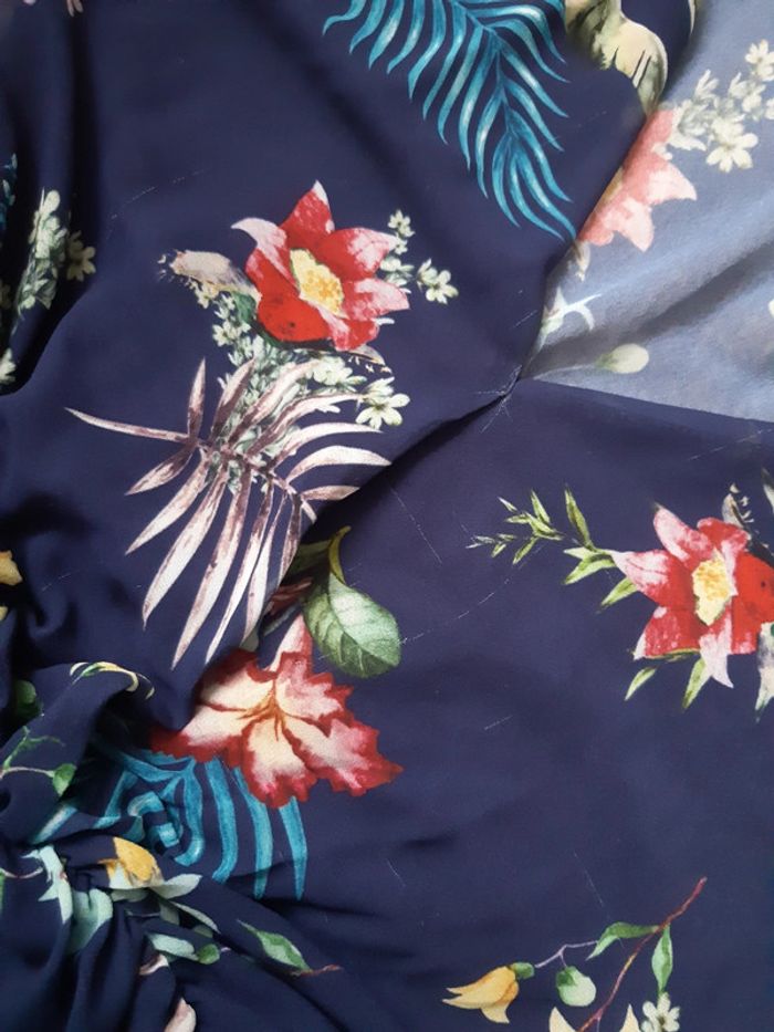 Robe longue motif fleur Zabaione S/M - photo numéro 10