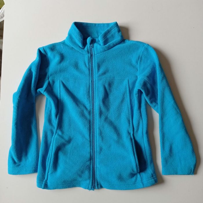 Polaire bleue 6 ans