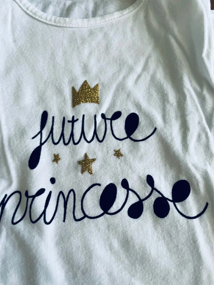 Lot de 2 tee-shirts/hauts été 6M - photo numéro 3