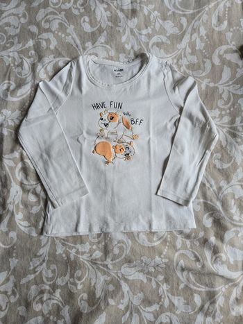 Tee shirt manches longues 4 ans