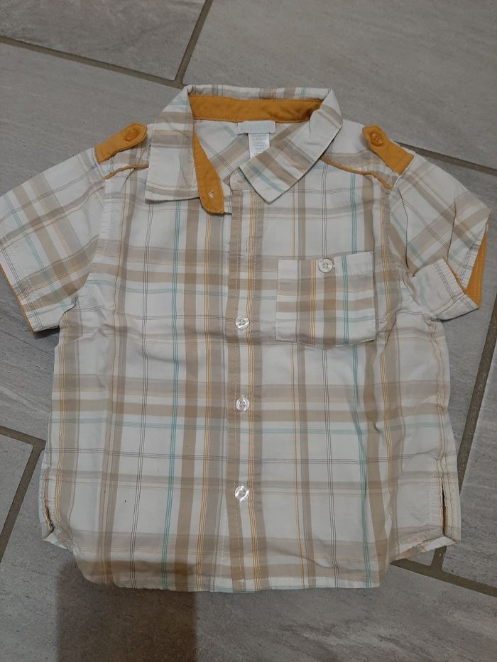 Chemise manches courtes