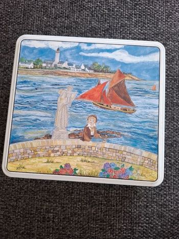 Boîte métal Bretonne en bon état