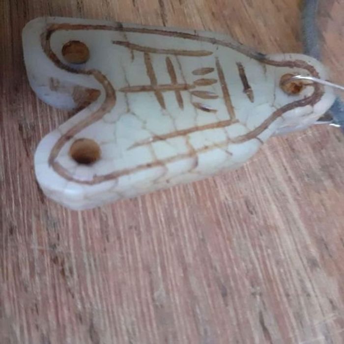 Collier avec pendentif style pierre - photo numéro 4