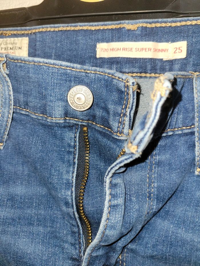 Jean 720 high rise super skinny levi's - photo numéro 6
